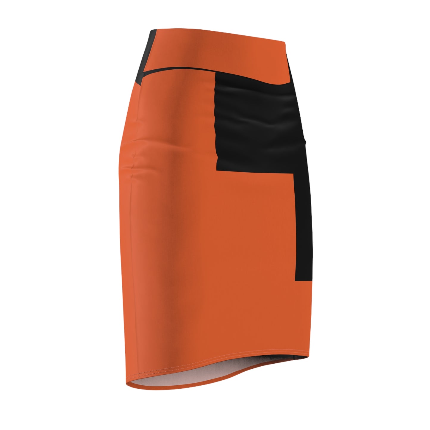 Chic Abstract Women's Pencil Skirt OB
