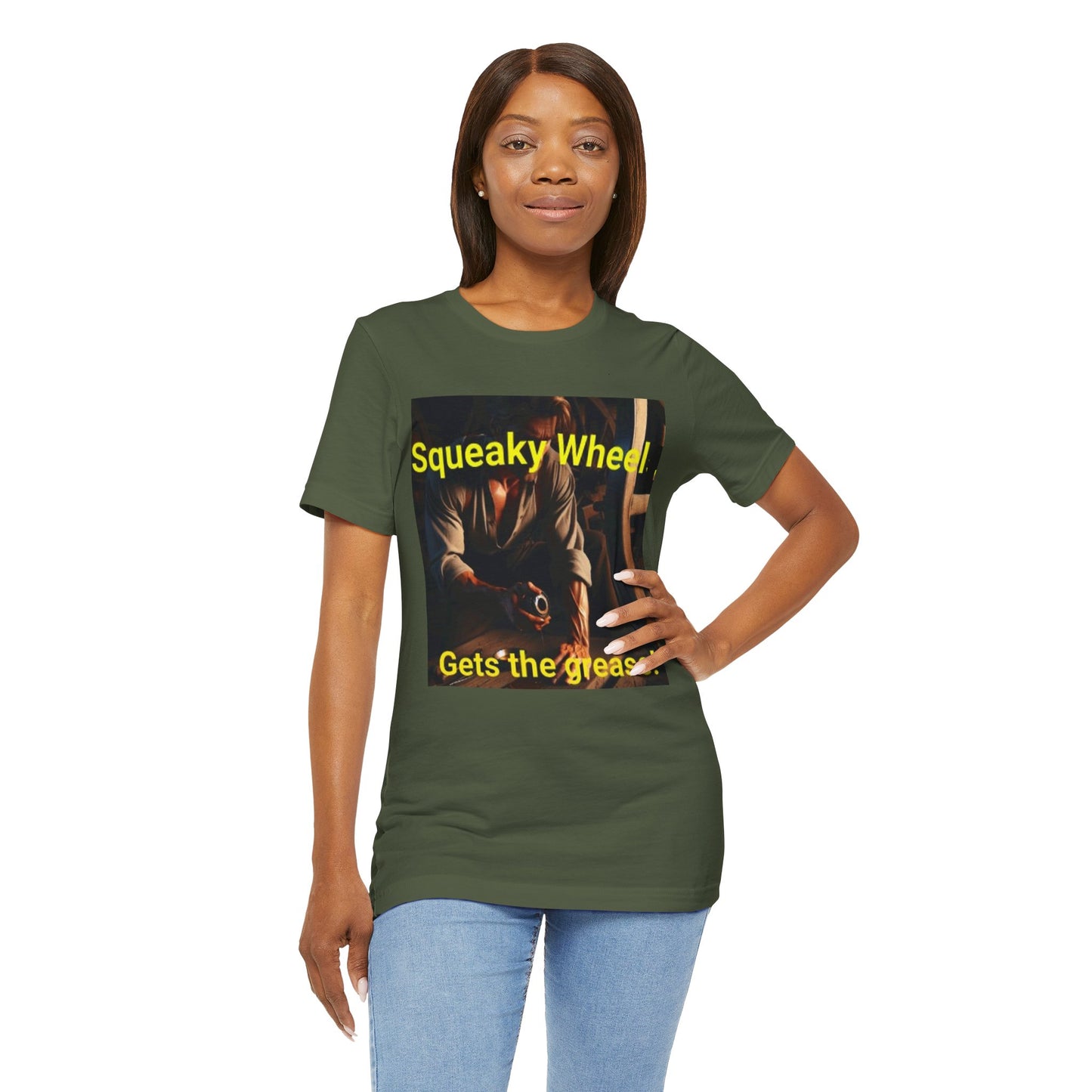 Squeaky Wheel Tee