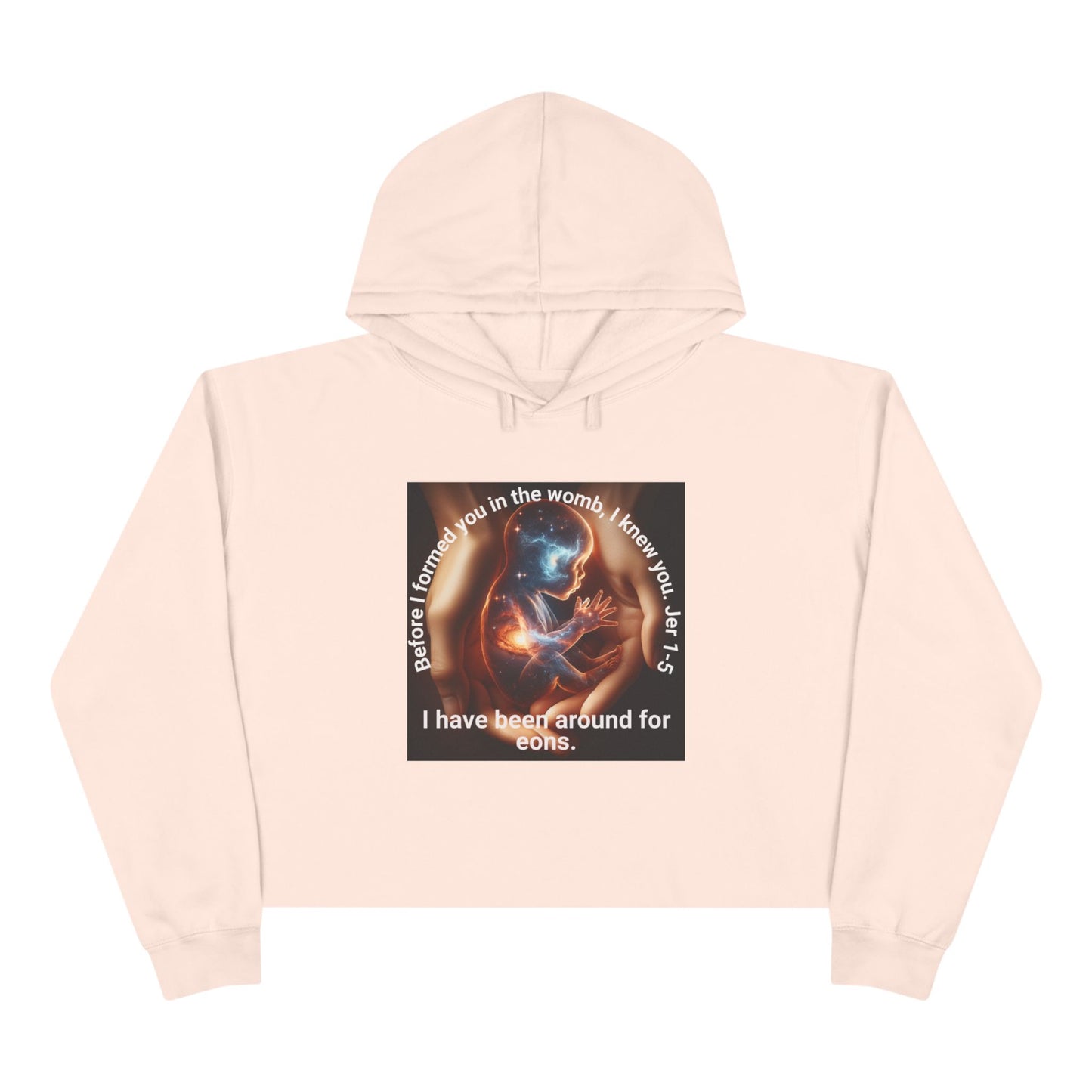 Celestial for Cosmic Souls Crop Hoodie