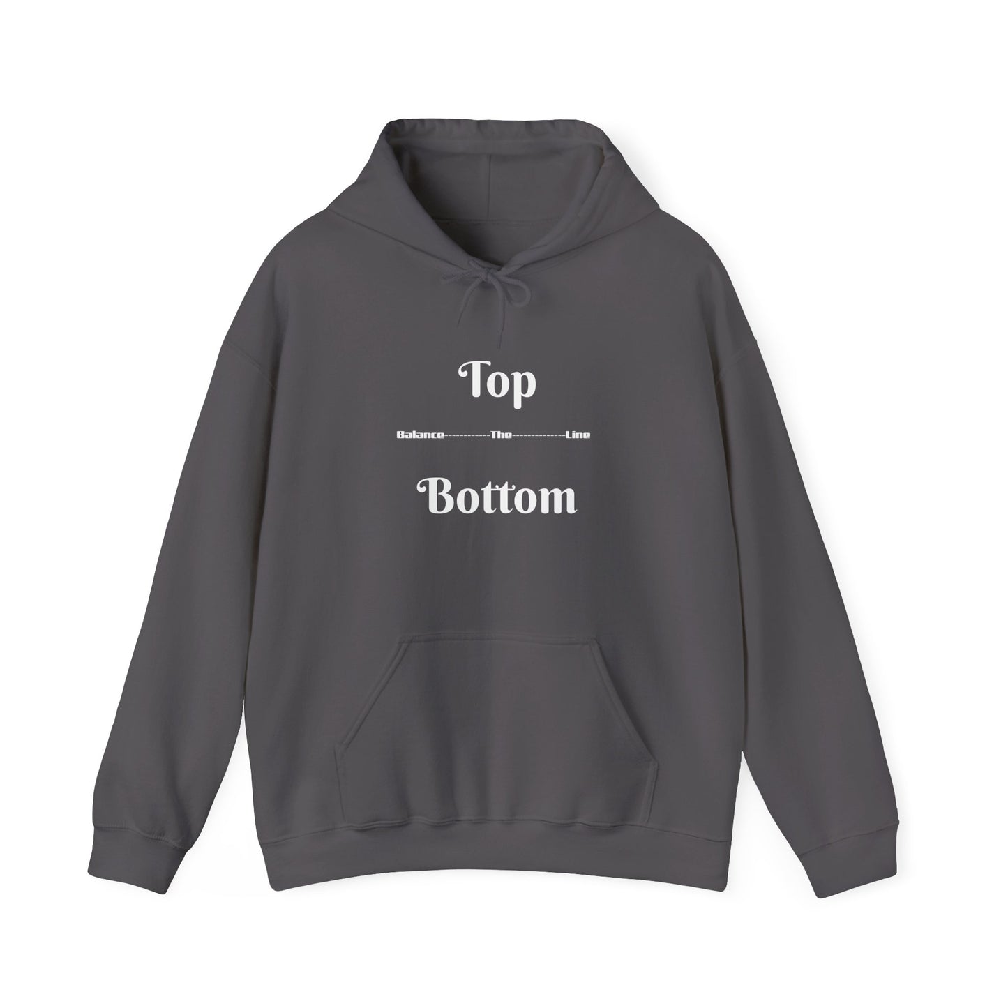 Top/Bottom Hooded Sweatshirt