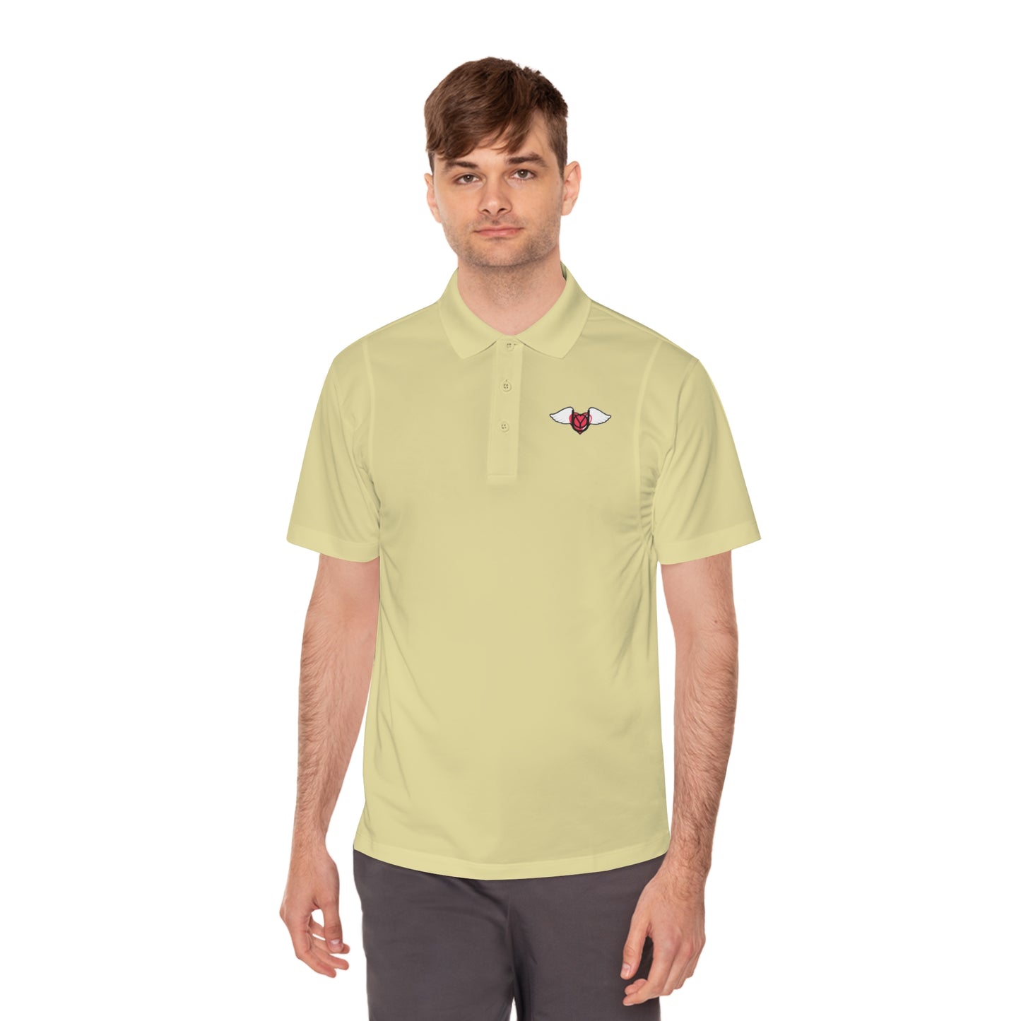 EMbrace The You Men's Sport Polo Shirt (Plain)