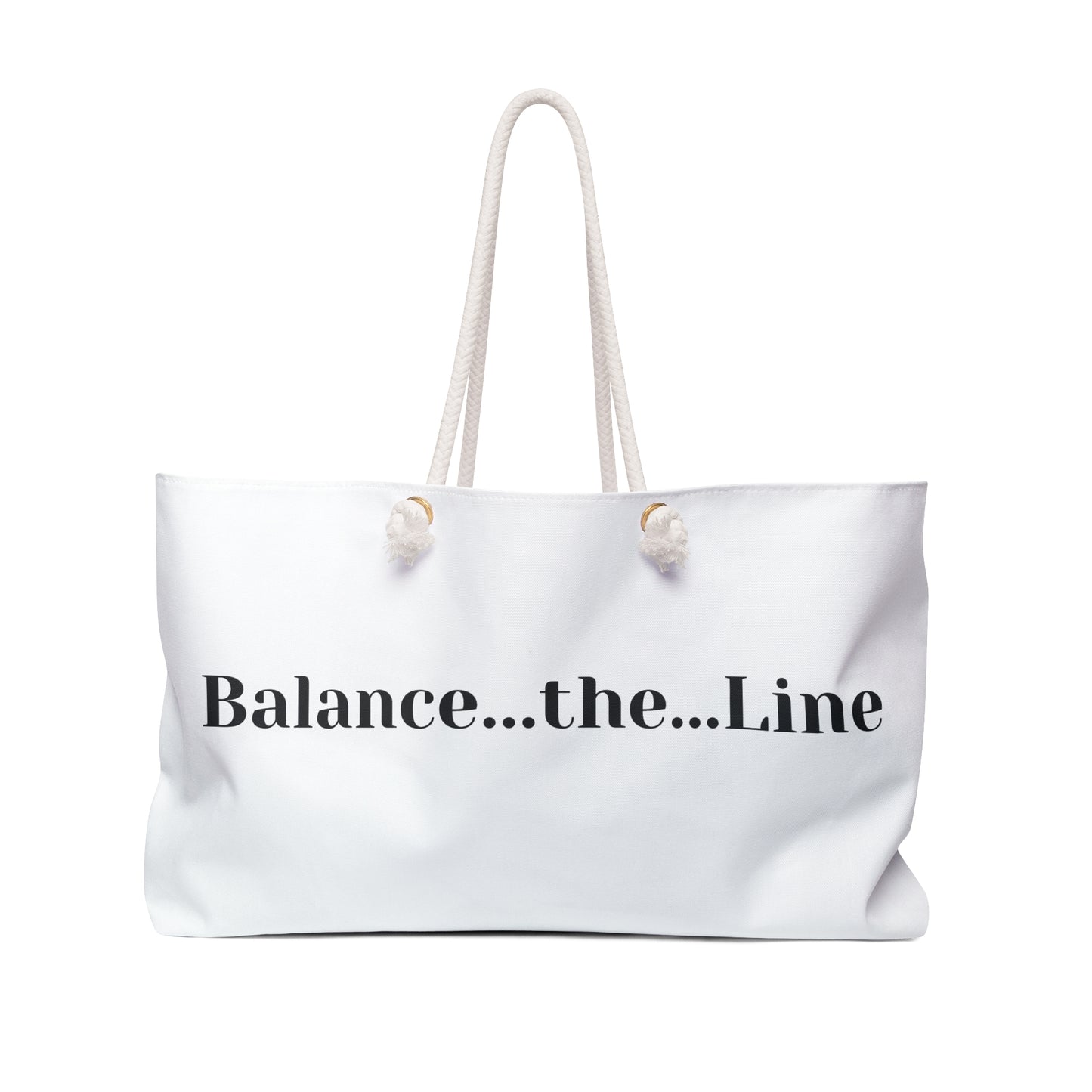 Balance the Line Weekender Bag