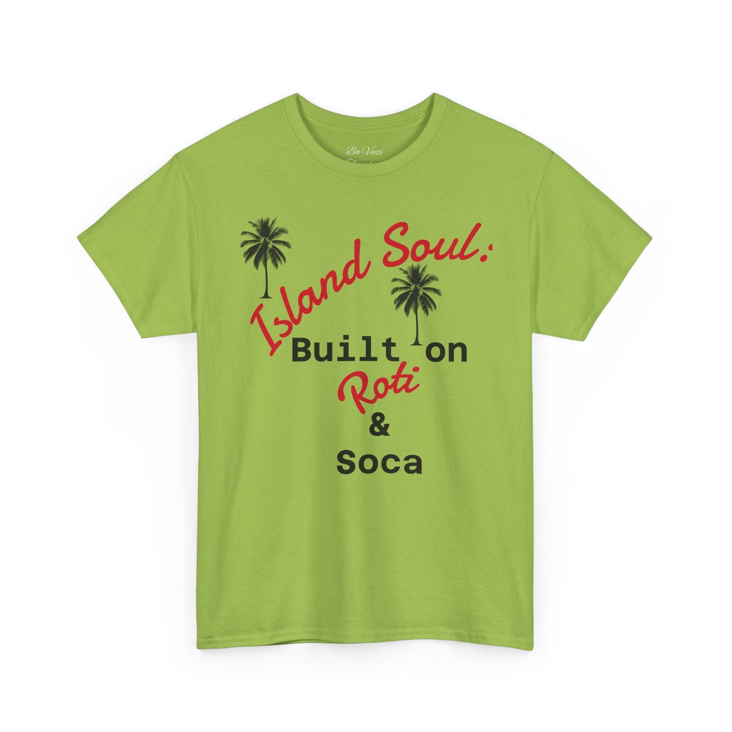 Island Soul Unisex Tee - Built on Roti & Soca