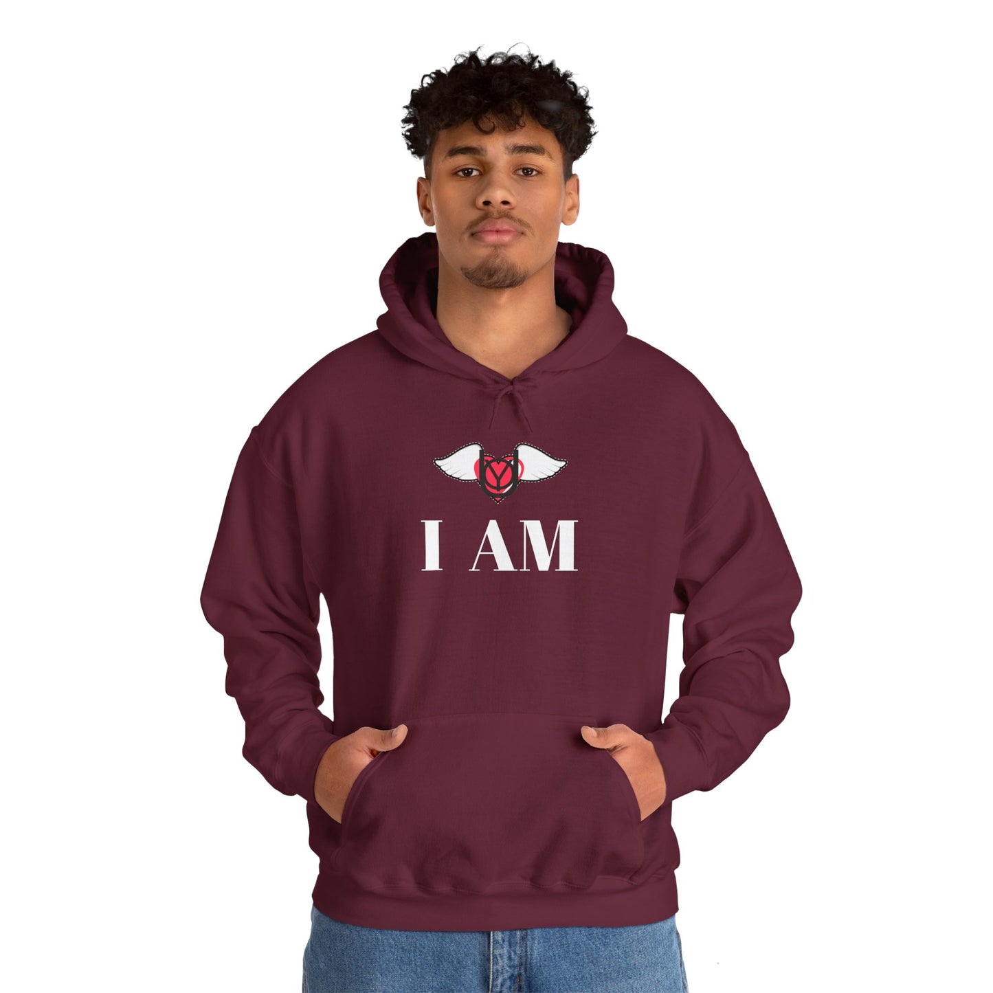 I AM Hooded Sweatshirt