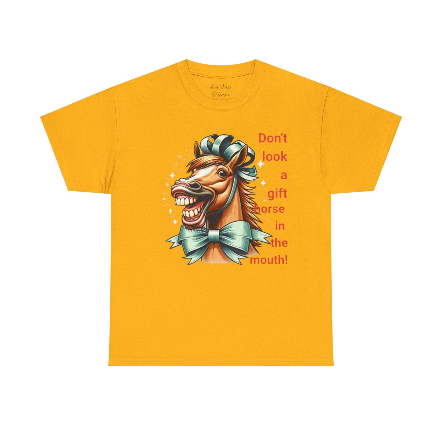 Gift Horse Cotton Tee