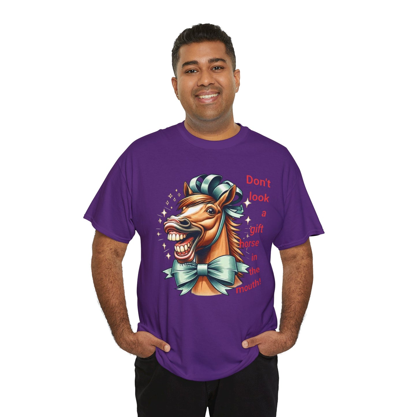 Gift Horse Cotton Tee