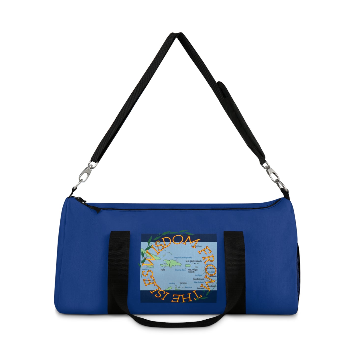 Wisdom from the Isles Duffel Bag (Blue)