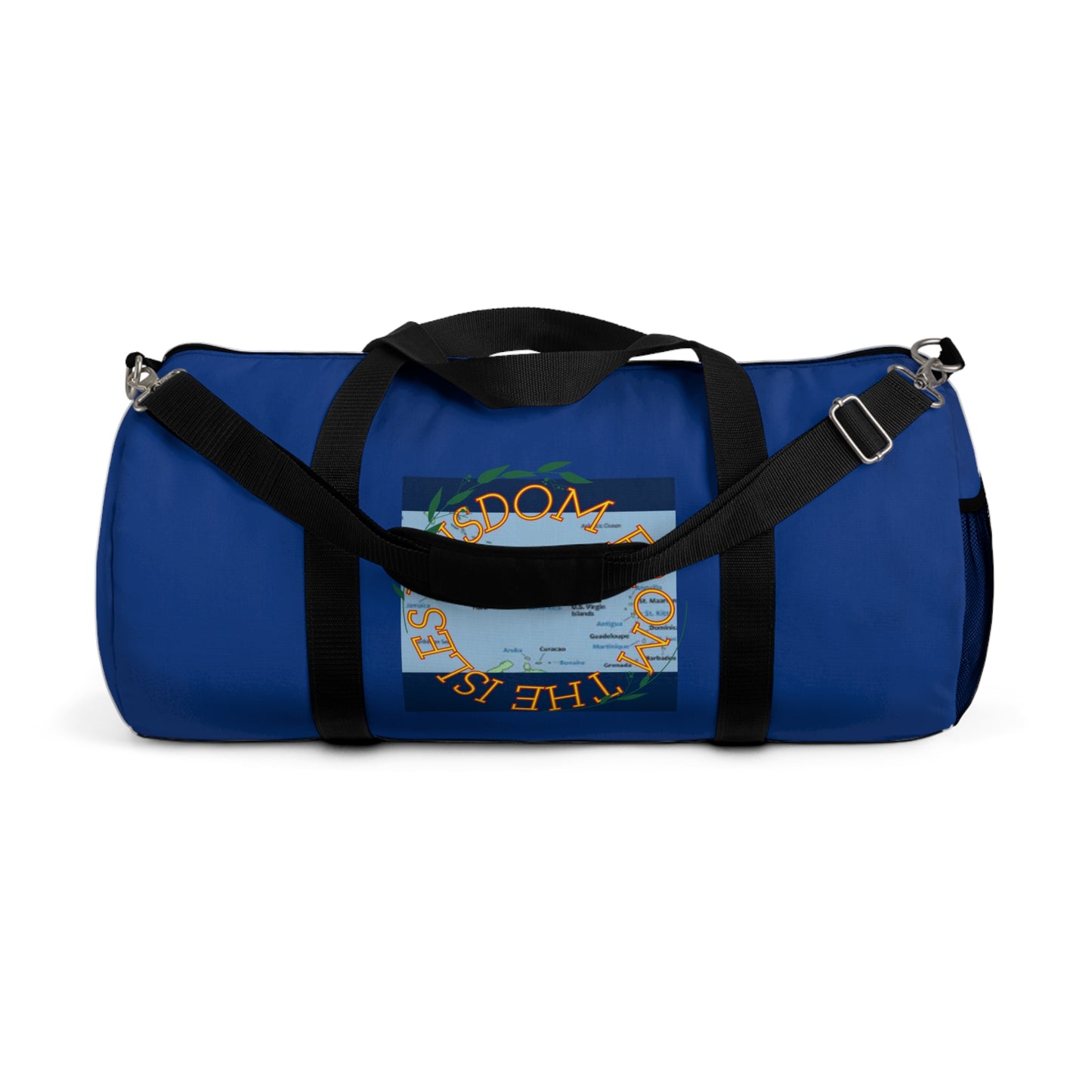 Wisdom from the Isles Duffel Bag (Blue)