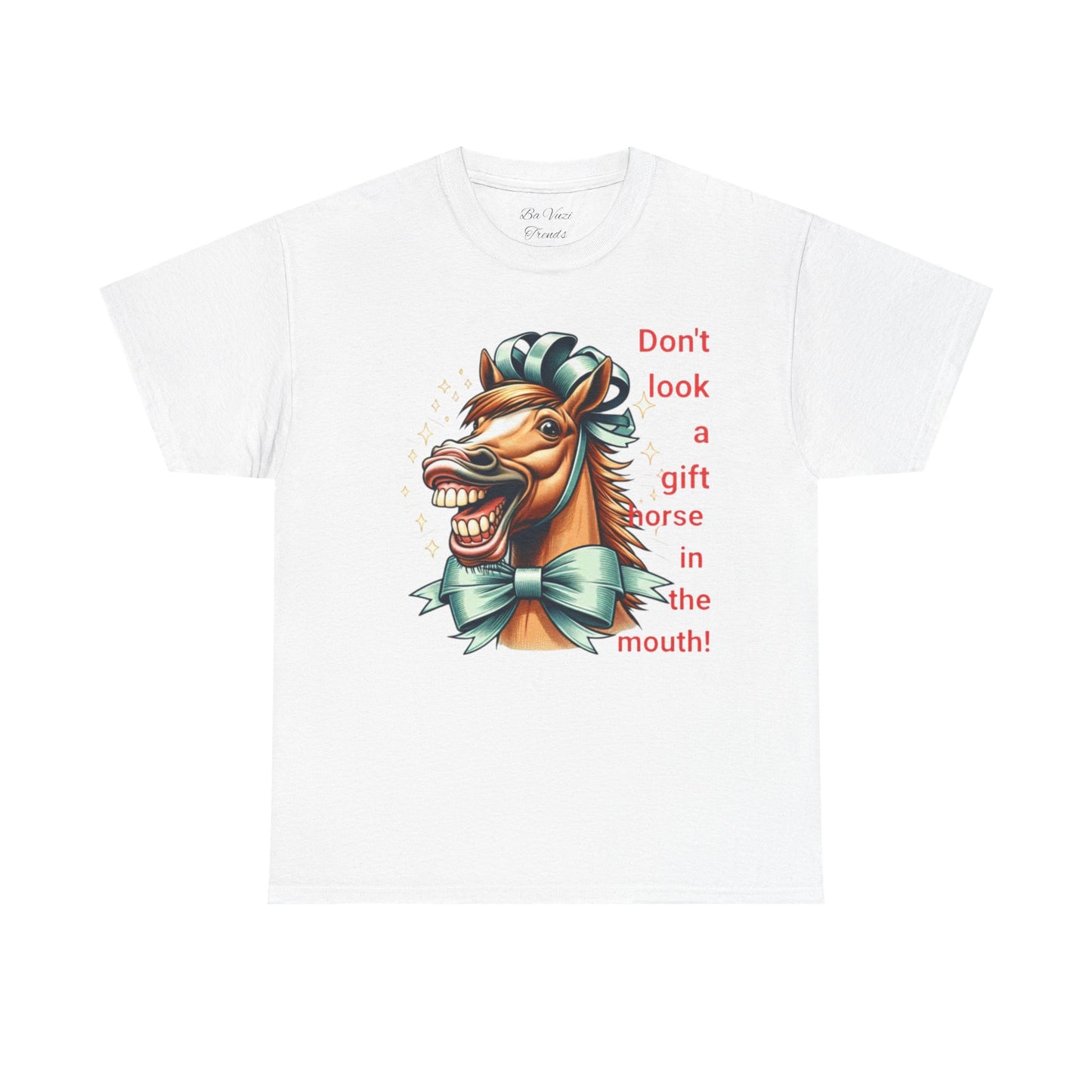 Gift Horse Cotton Tee