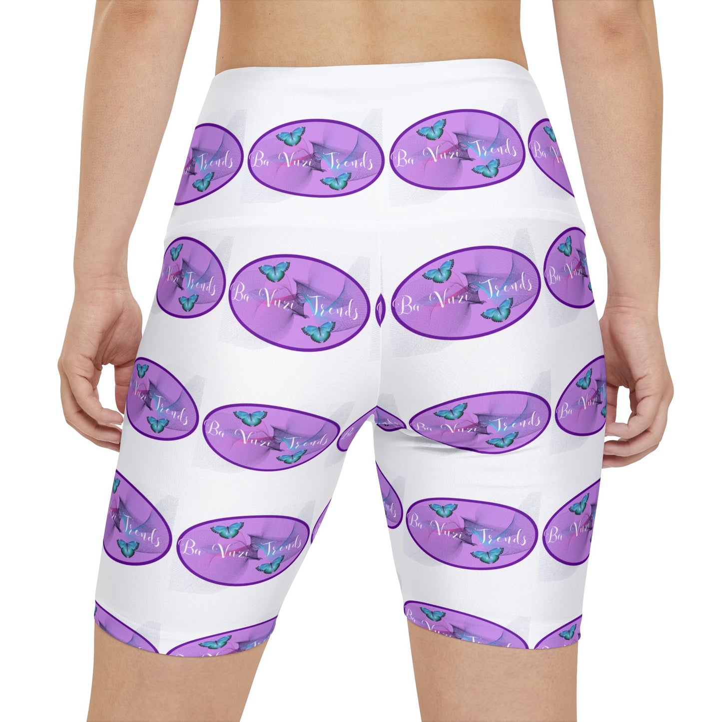 Workout Shorts — BVT Oval All-Over Print