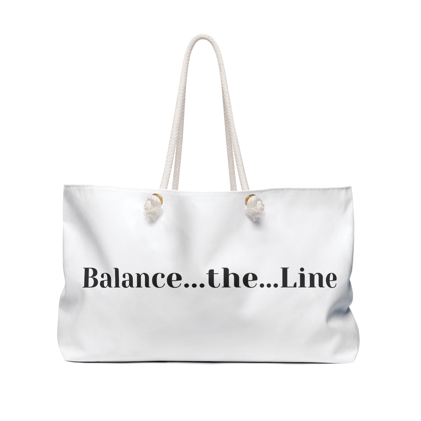 Balance the Line Weekender Bag