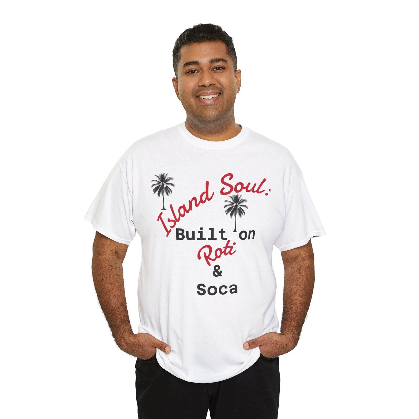 Island Soul Unisex Tee - Built on Roti & Soca