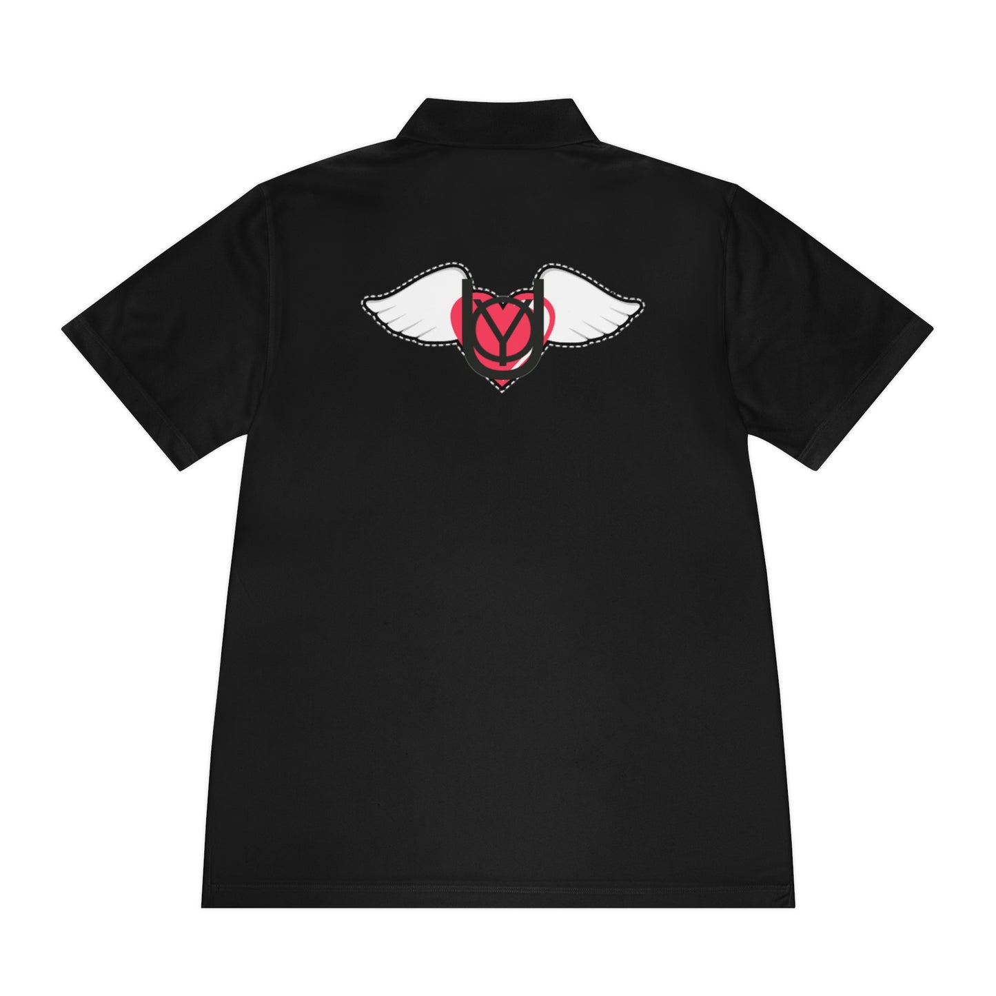 EMbrace The You Men's Sport Polo Shirt (Logo)