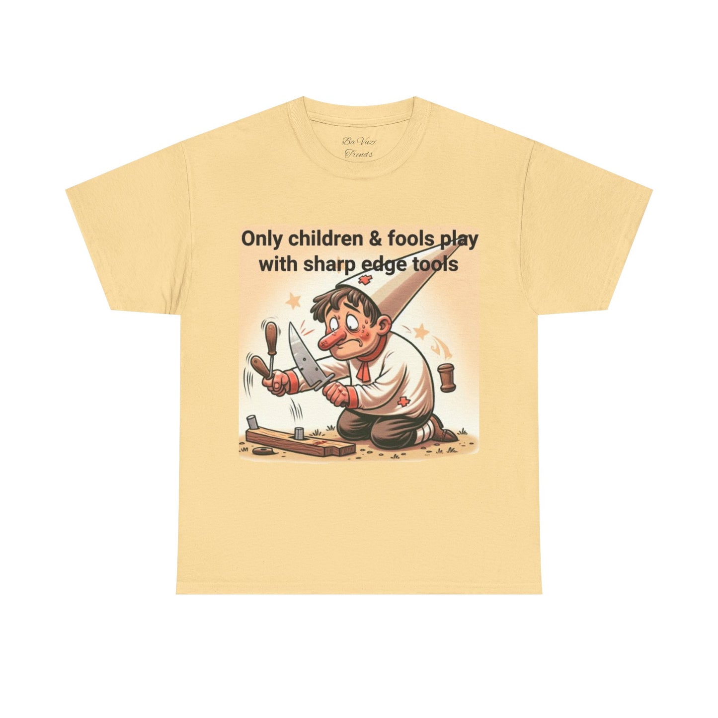 Fools & Sharp Tools Cotton Tee