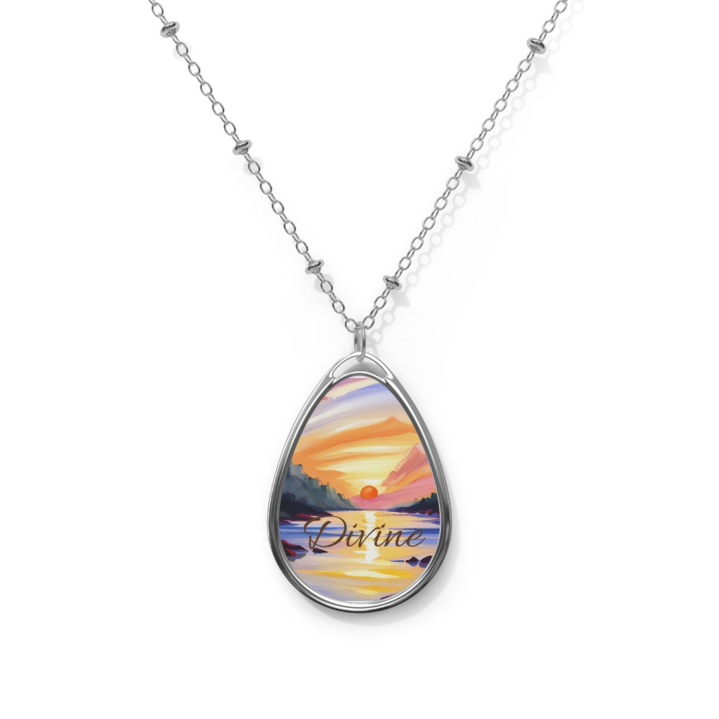 Divine Oval Necklace