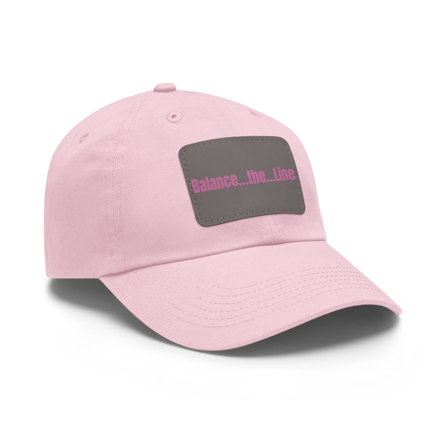 Balance the Line Dad Hat Leather Patch (RP)
