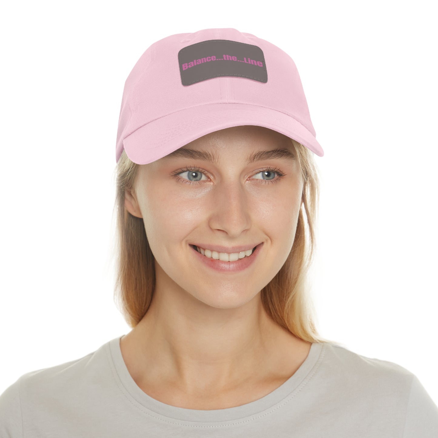 Balance the Line Dad Hat Leather Patch (RP)