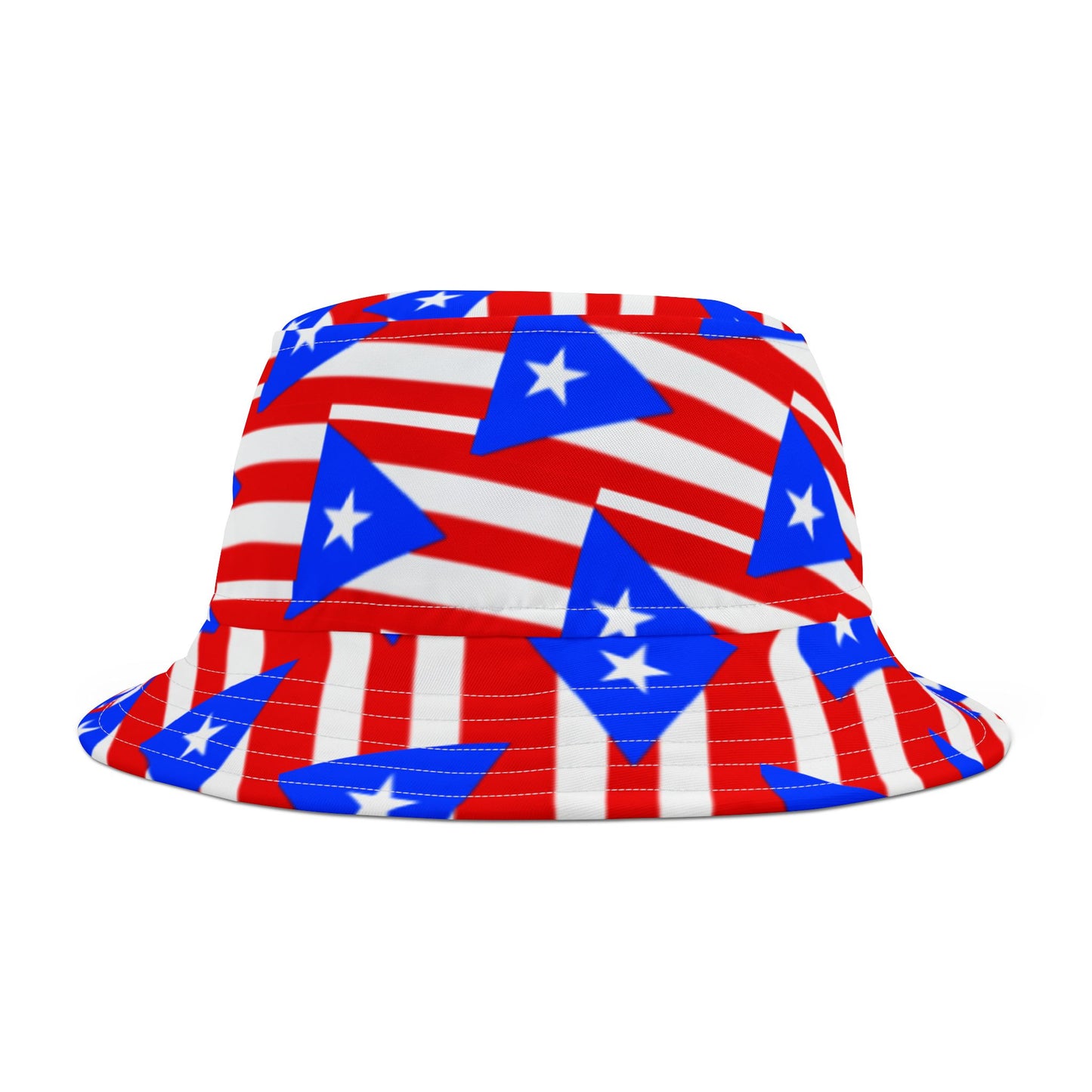 Puerto Rico Hat Lg Patterned Bucket