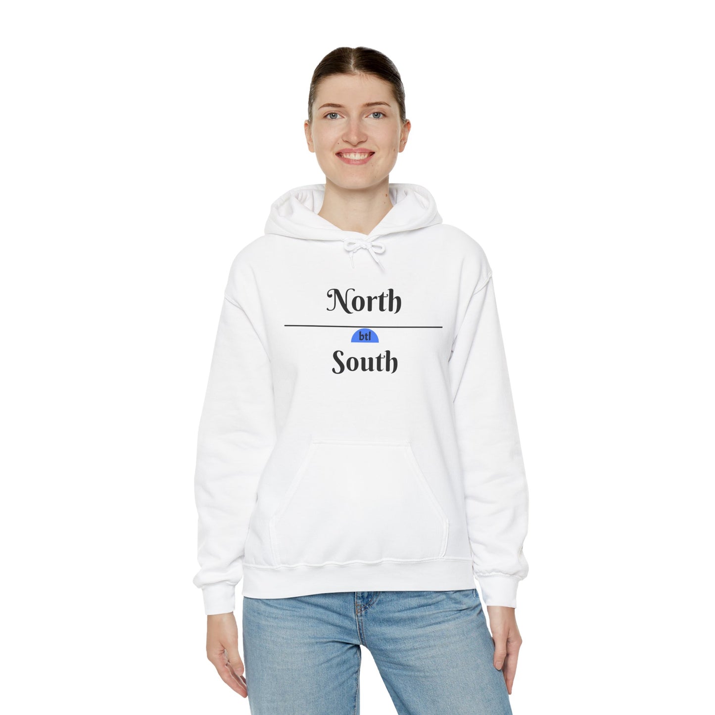 North/South Hooded Sweatshirt