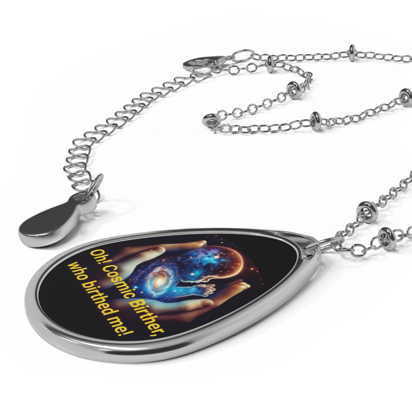 Cosmic Birther Oval Necklace