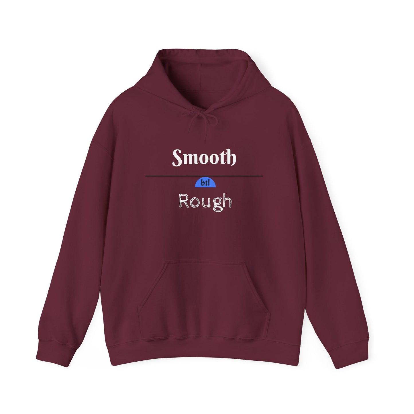 Smooth/Rough Hooded Sweatshirt