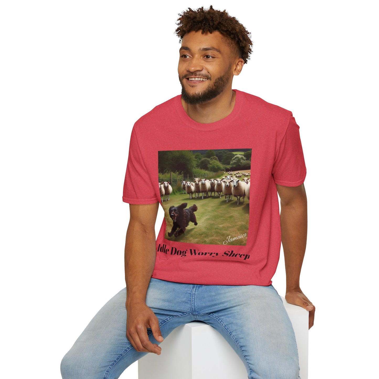 Idle Dog Softstyle T-Shirt