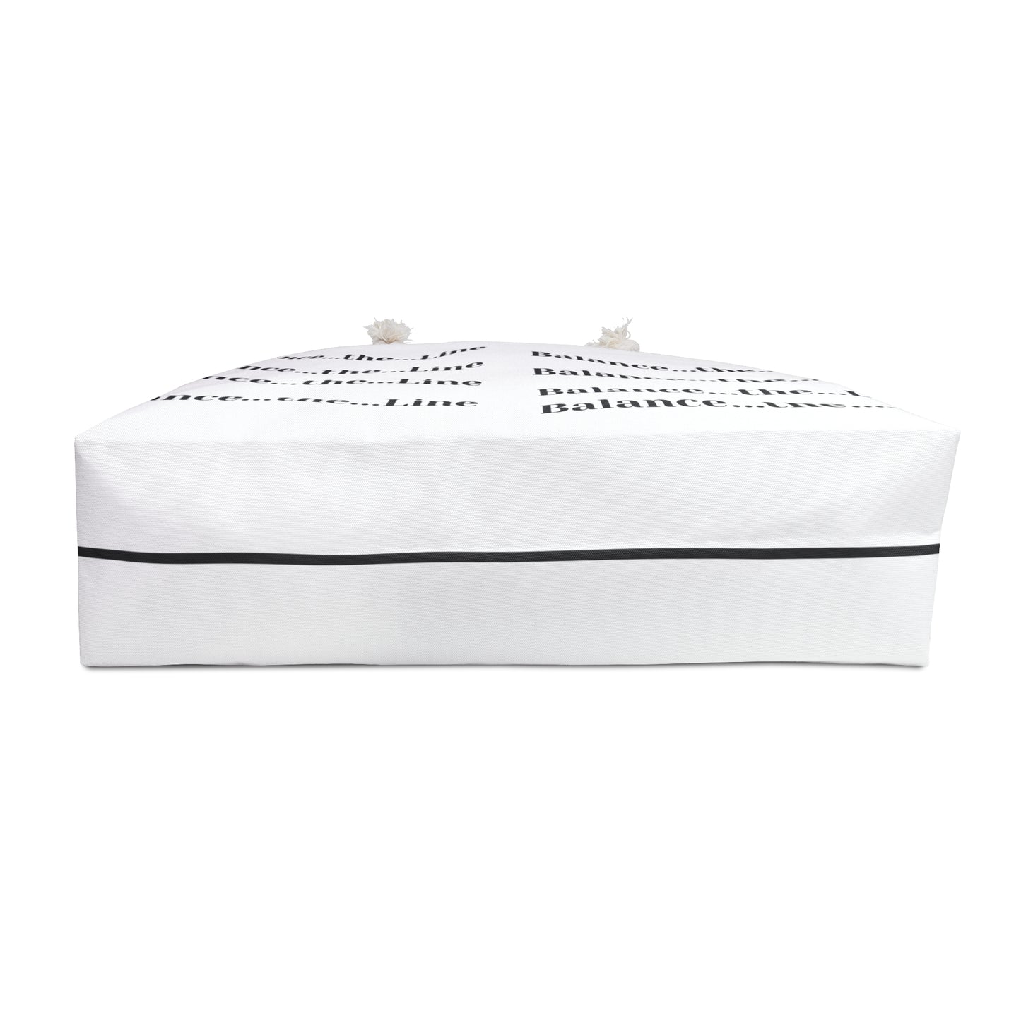 Balance the Line (P) Weekender Bag White