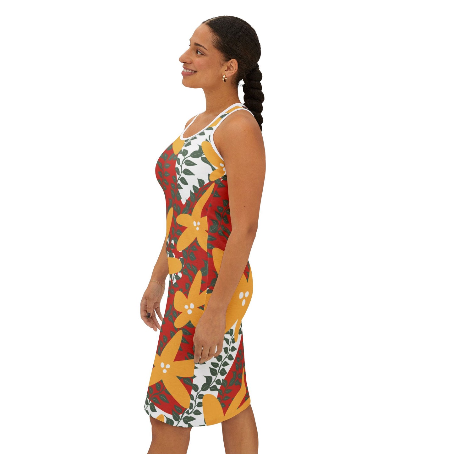 Bohemian Floral Racerback Dress W