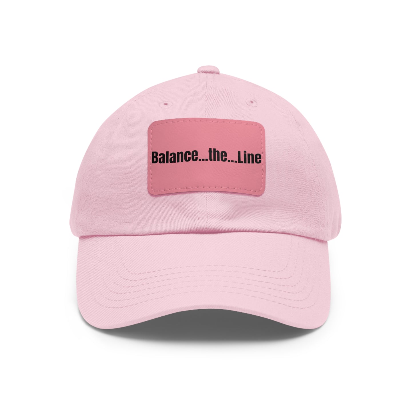 Balance the Line Dad Hat Leather Patch (RP)