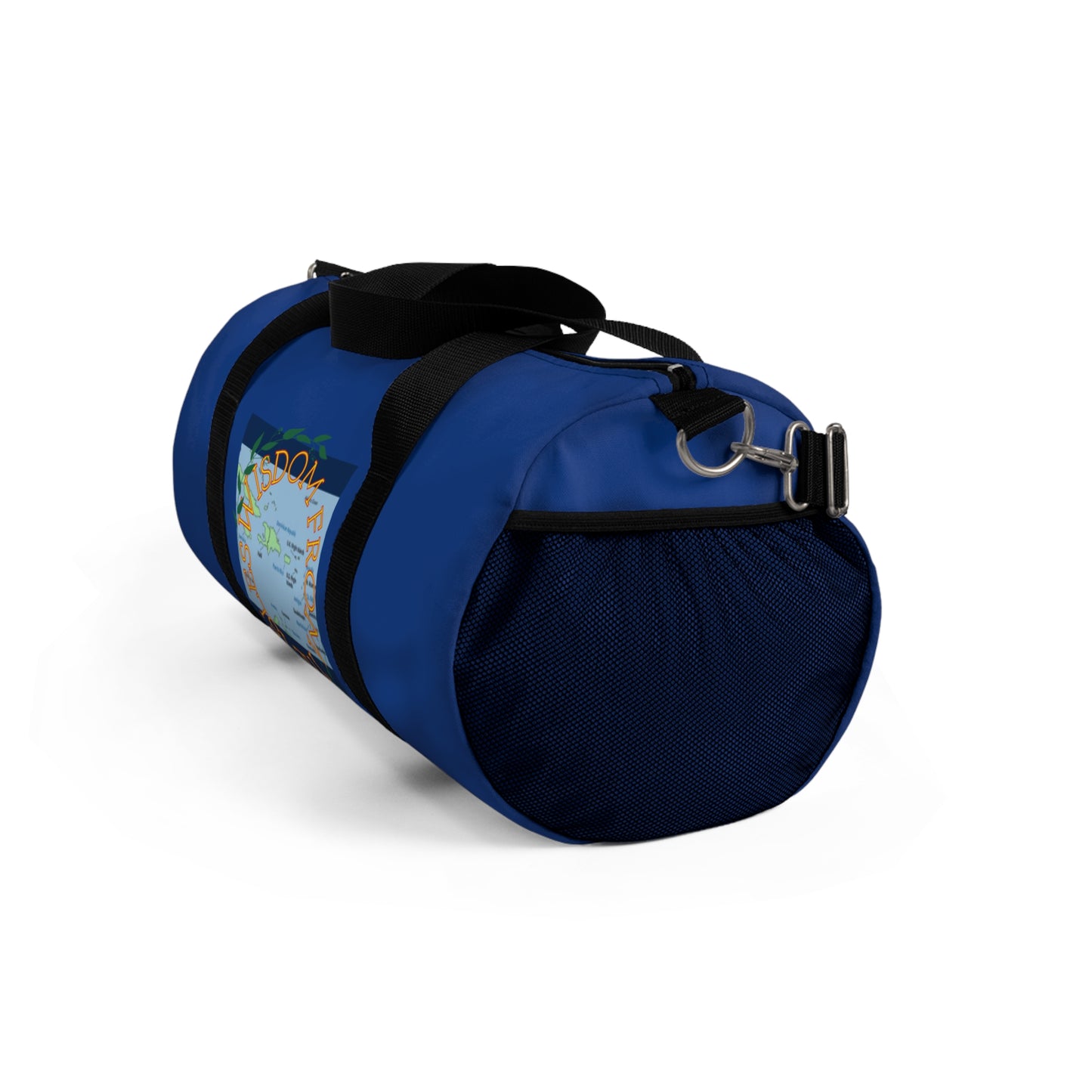 Wisdom from the Isles Duffel Bag (Blue)