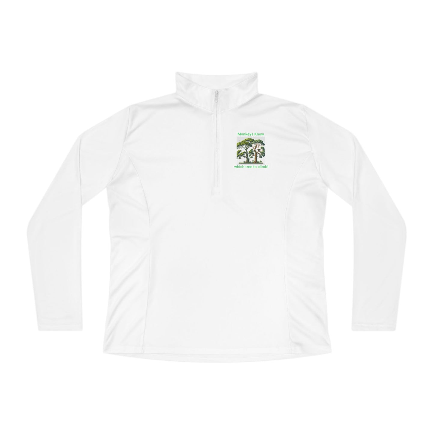 Monkeys Know Quarter-Zip Pullover