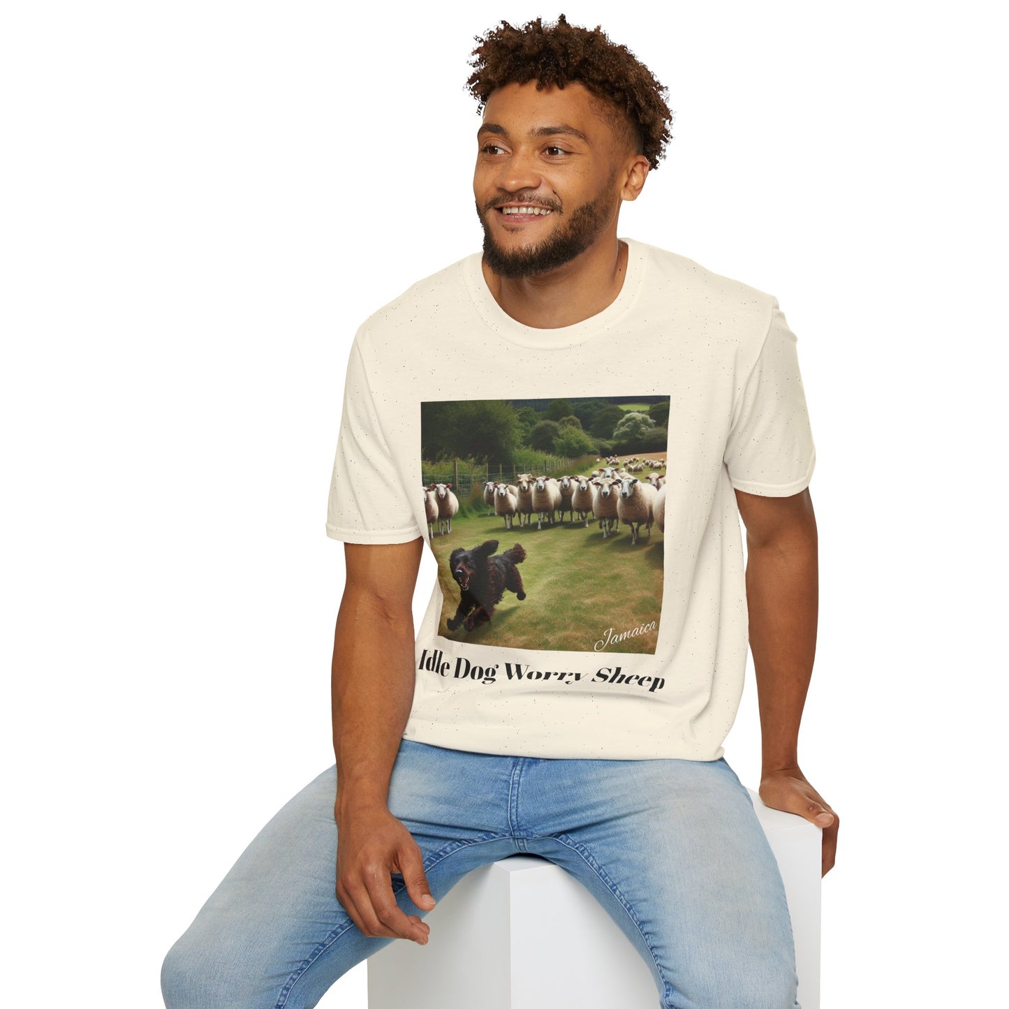Idle Dog Softstyle T-Shirt