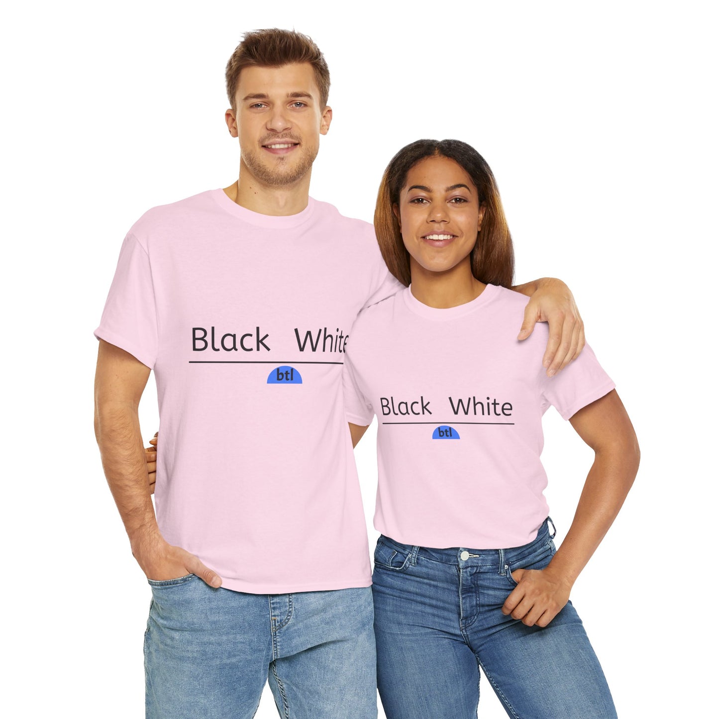 Black/White Unisex Tee