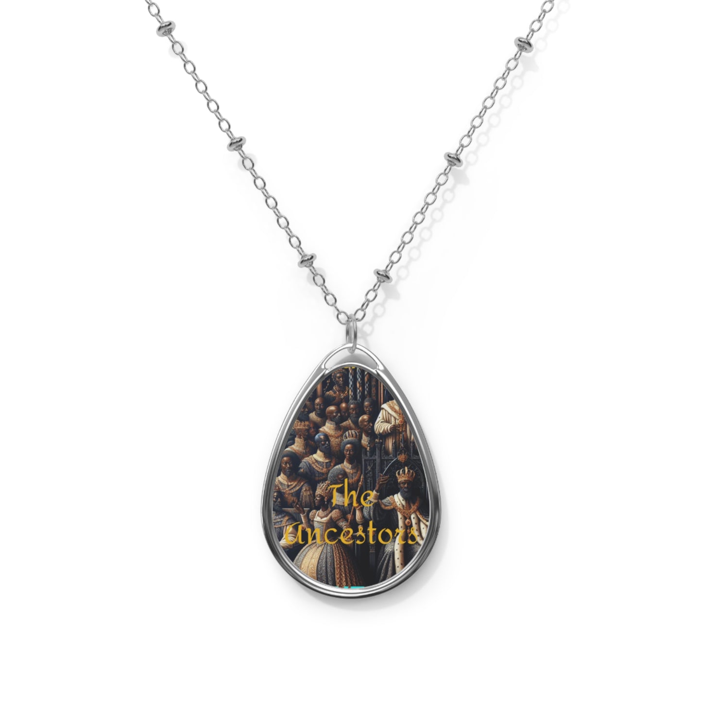 The Ancestors Oval Necklace