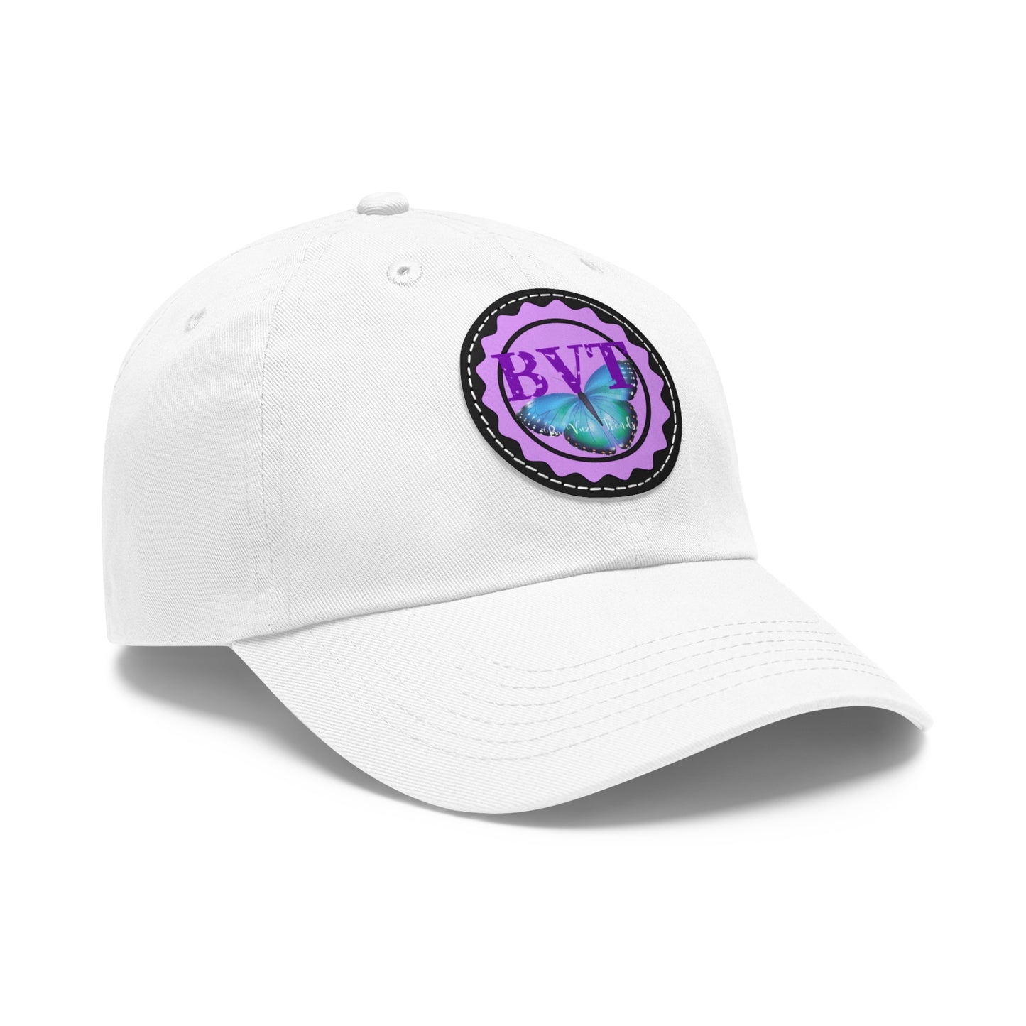 Ba Vuzi Trends Hat Leather Patch (Rd)
