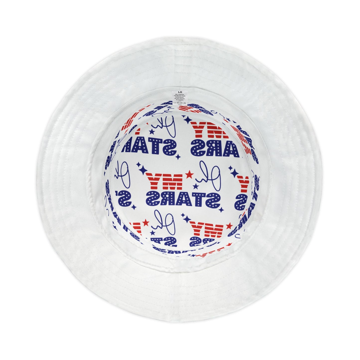 'Oh My Stars' Hat Lg Patterned Bucket