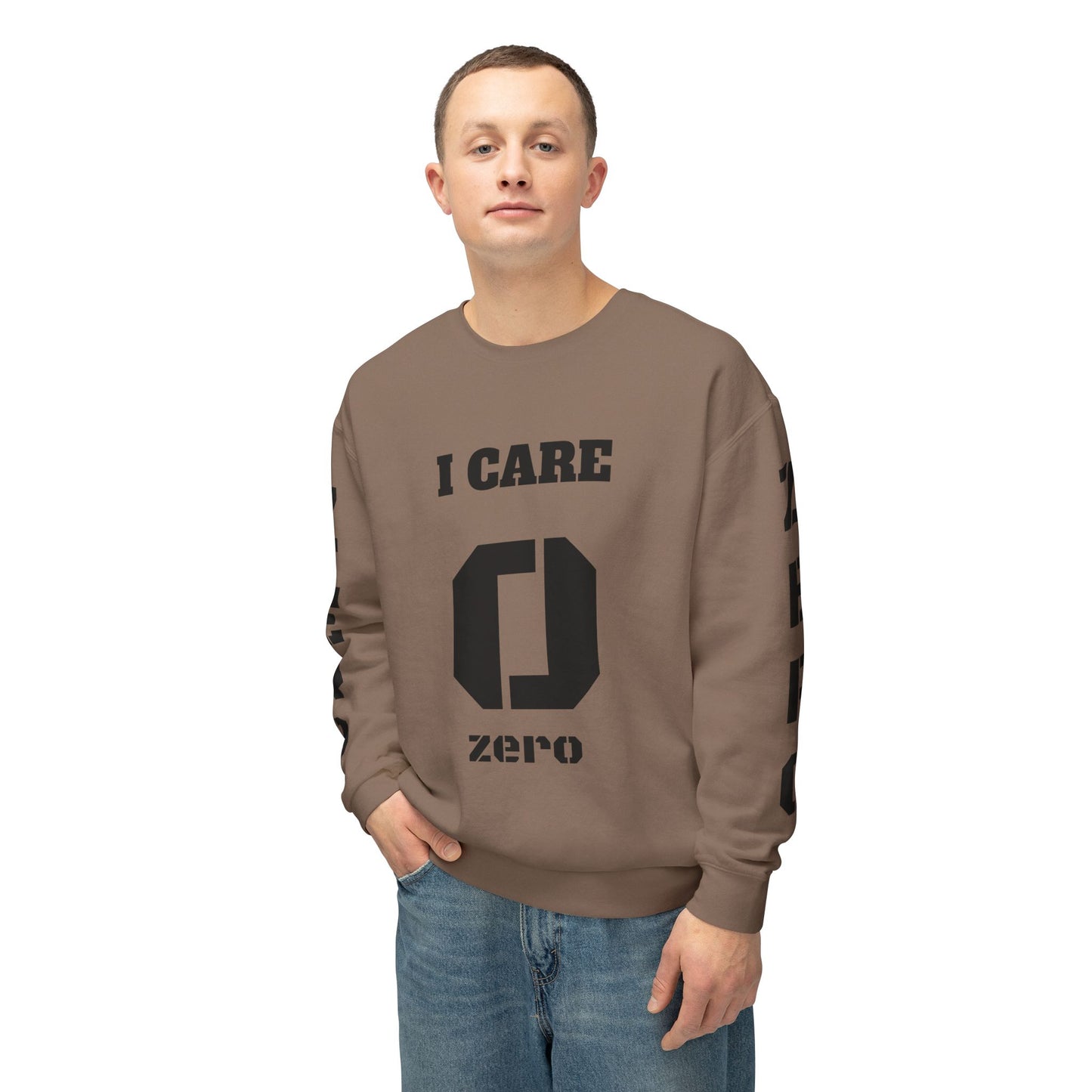 I Care Zero Crewneck Sweatshirt