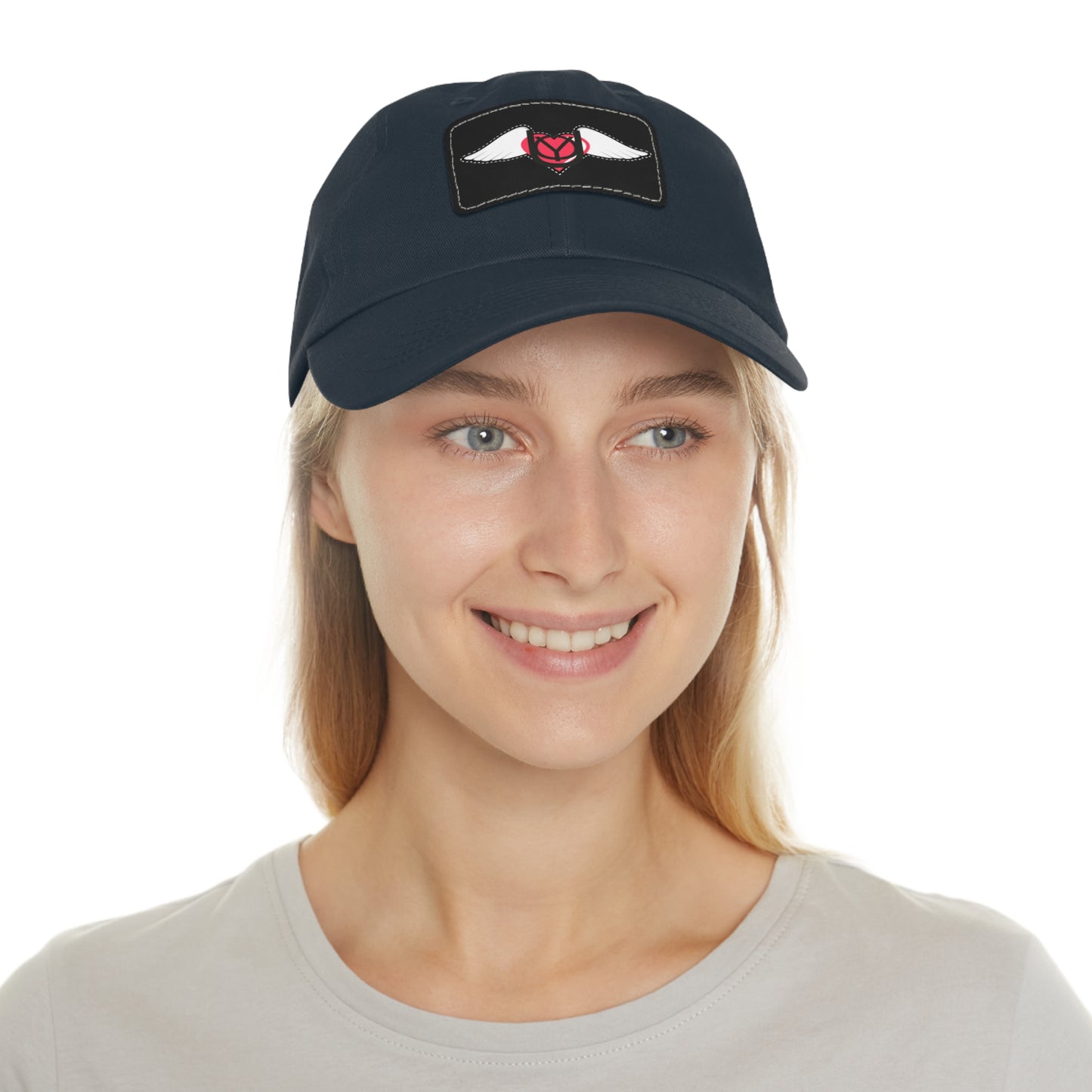 Embrace You Red Patch Dad Hat