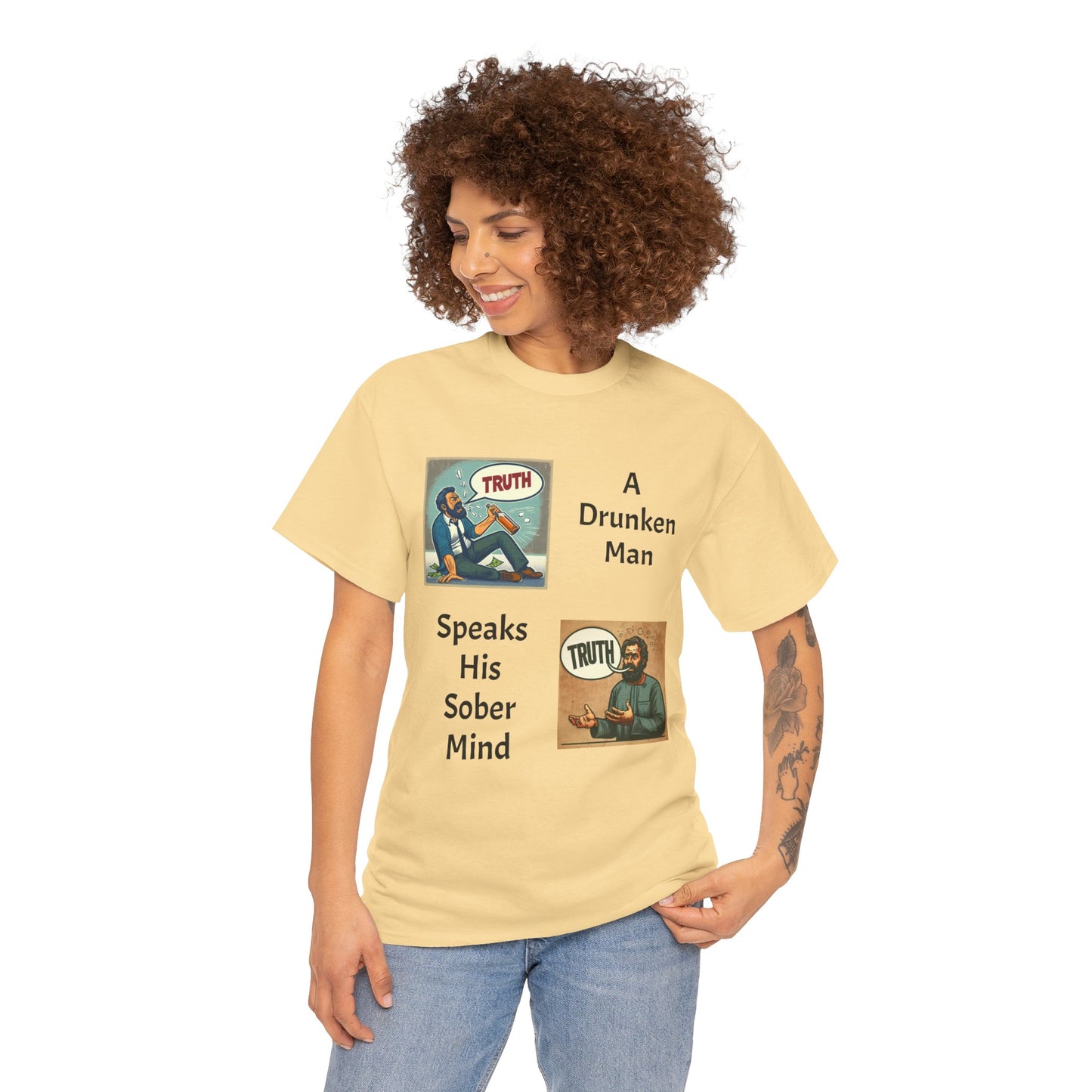 Sober Mind Cotton Tee