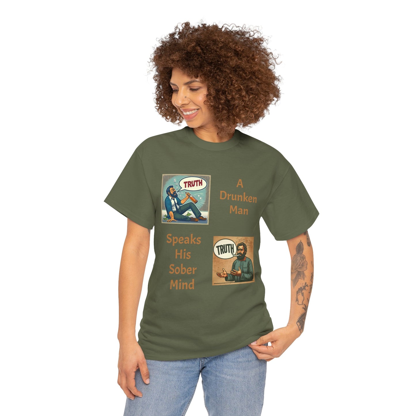 Sober Mind Cotton Tee
