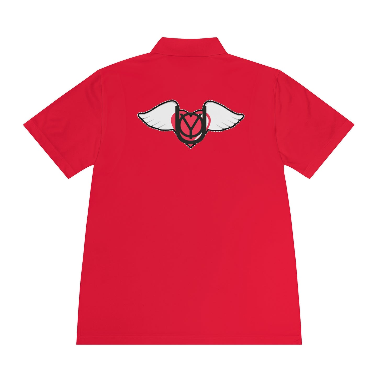EMbrace The You Men's Sport Polo Shirt (Logo)