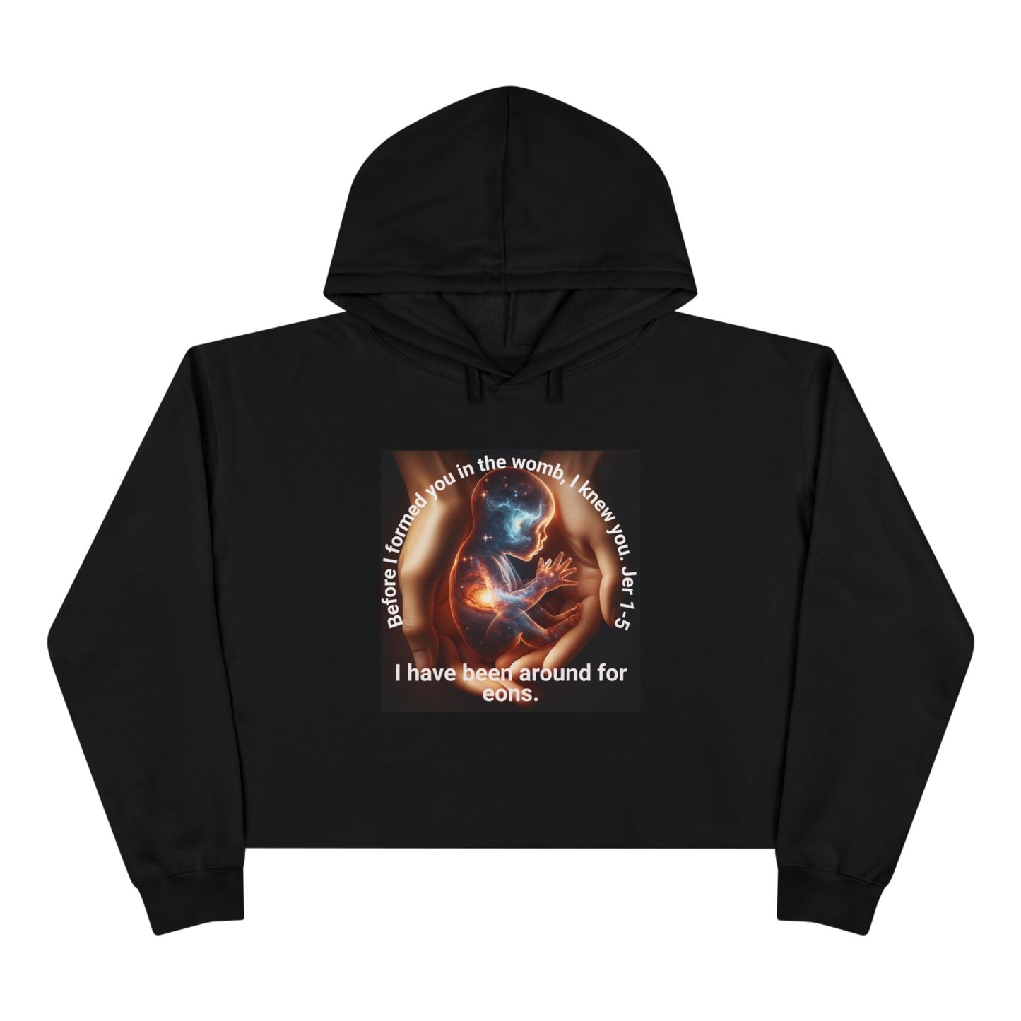 Celestial for Cosmic Souls Crop Hoodie