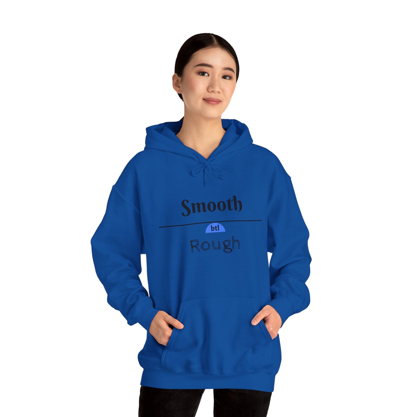 Smooth/Rough Hooded Sweatshirt