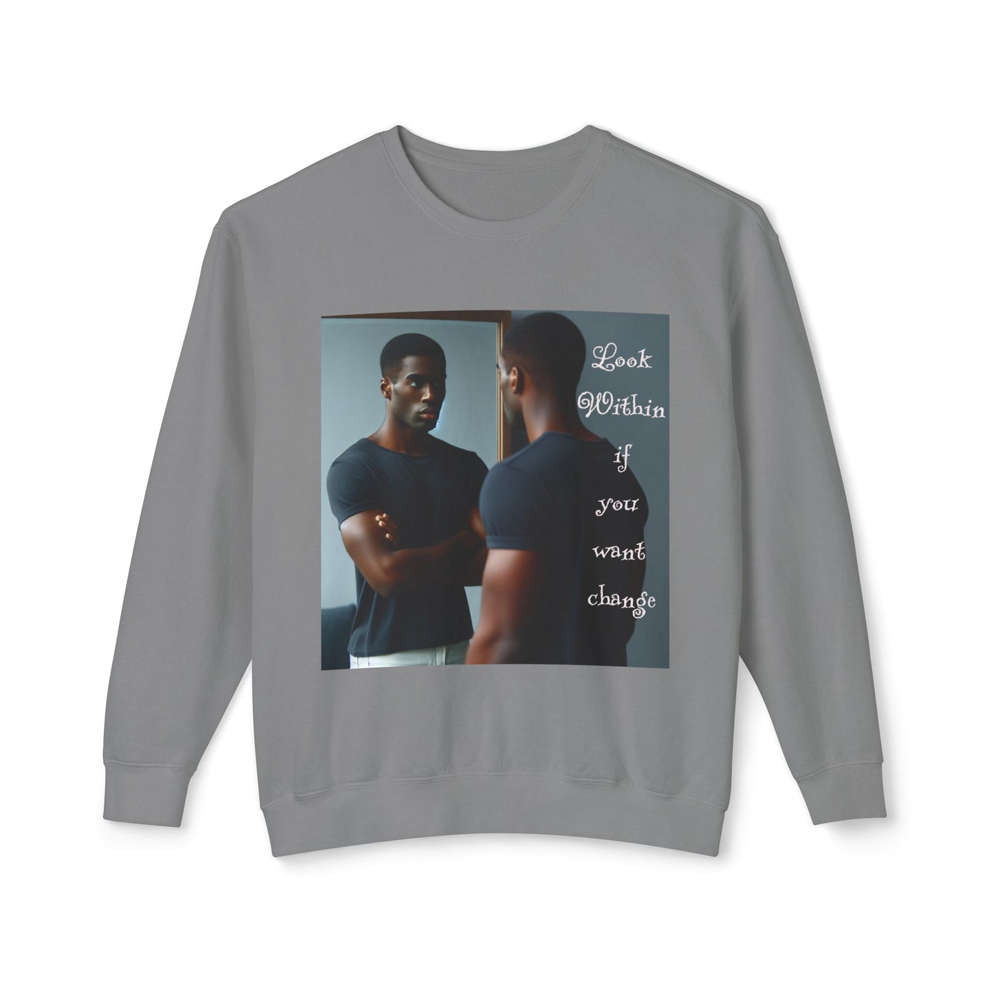 Look Within Unisex Crewneck Sweatshirt
