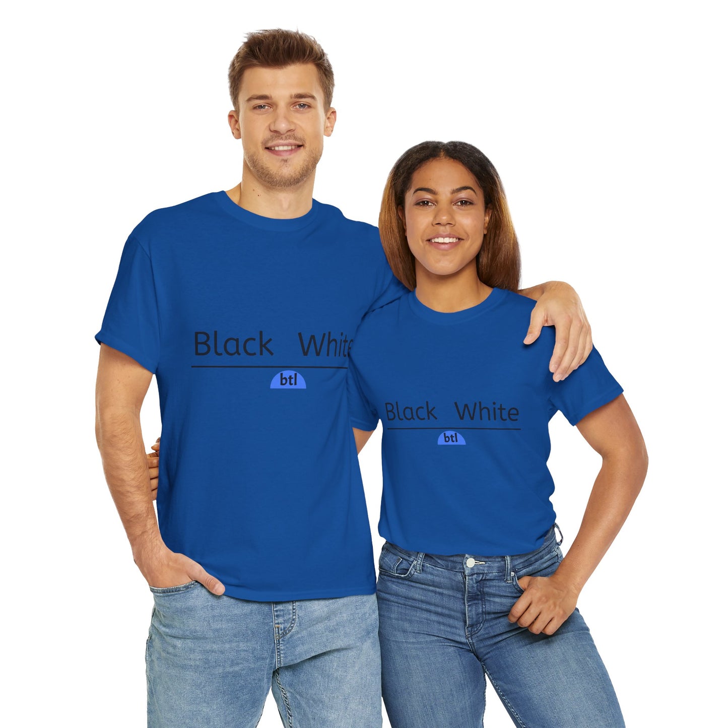Black/White Unisex Tee