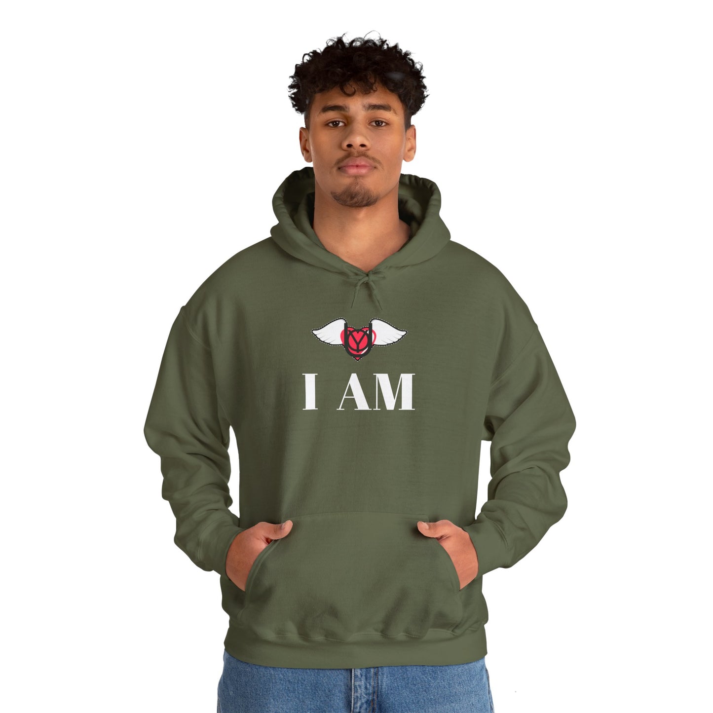 I AM Hooded Sweatshirt
