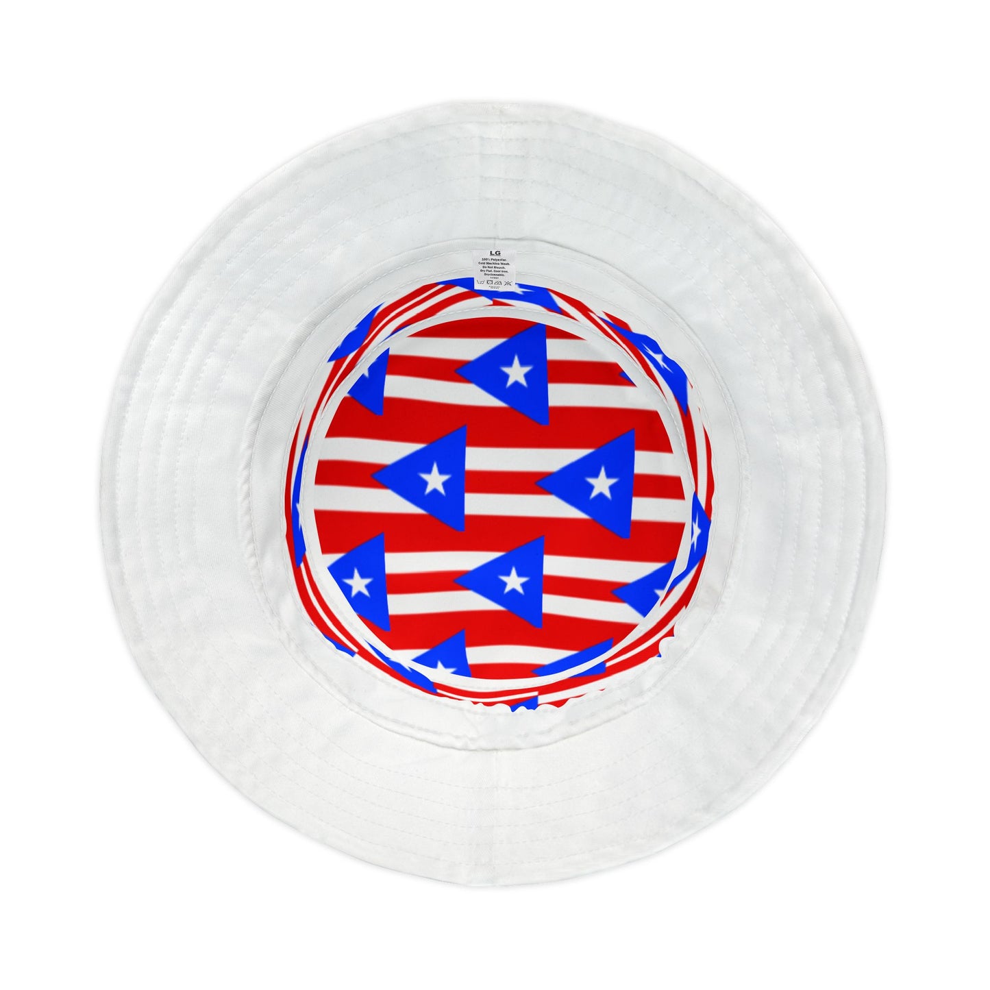 Puerto Rico Hat Lg Patterned Bucket