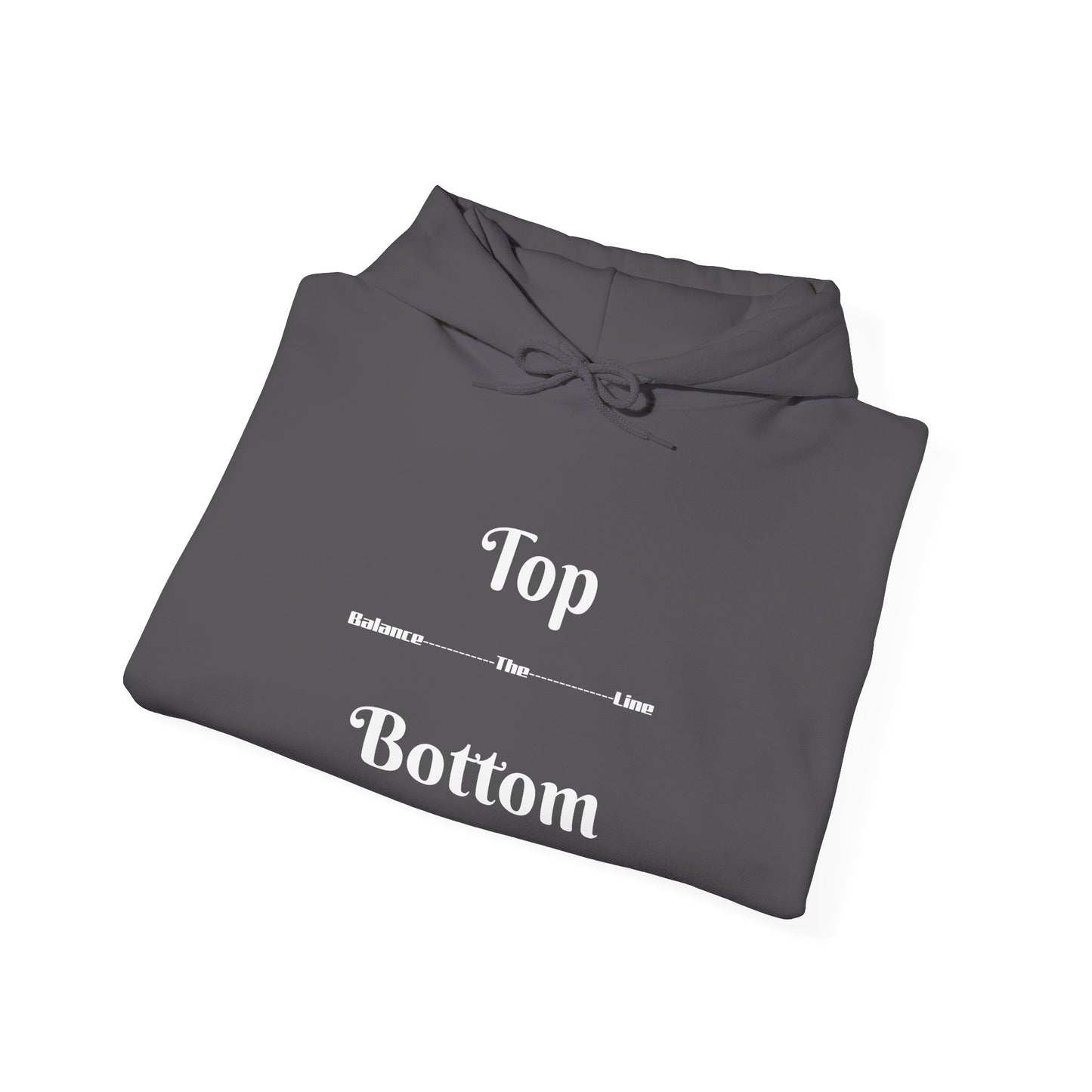 Top/Bottom Hooded Sweatshirt