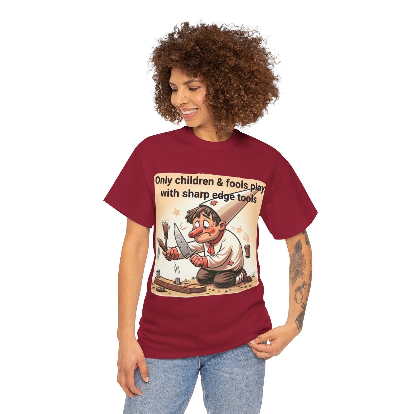 Fools & Sharp Tools Cotton Tee
