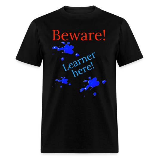 Learner Warning T-Shirt - black
